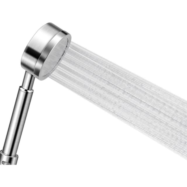Olliwon Duschkopf Hochdruck Edelstahl 304 Handbrause Wassersparend