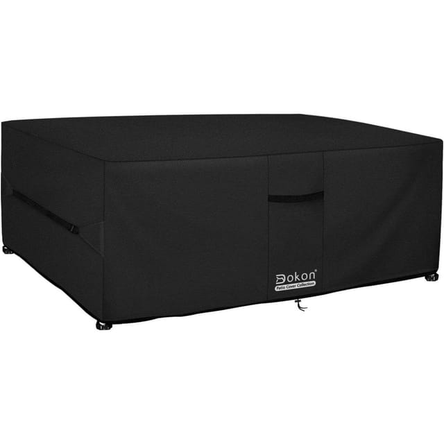Dokon Gartenmöbel Abdeckung 200x100x75cm Wasserdicht 600d Oxford Gewebe
