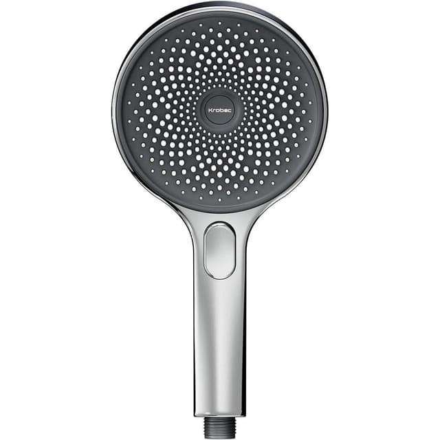 Krobec Handbrause Duschkopf 130mm Regendusche, 3