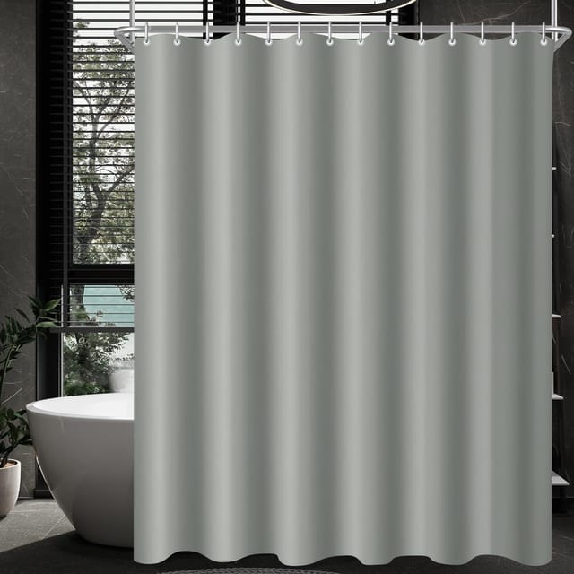 Duschvorhang 150x200cm Grau, Antischimmel
