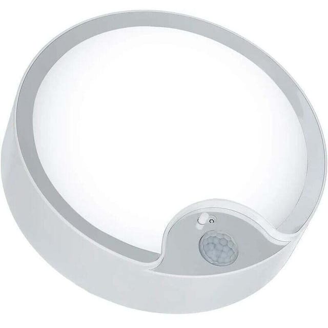 Led-deckenleuchte Mit Bewegungsmelder, Superhelle, Batteriebetriebene Deckenleuchte Für Garage, Dachboden, Flur, Treppenhaus, 19 Cm, 300 Lm, Tageslicht