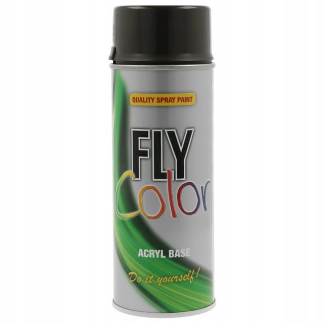 Fly Color Acryl-sprühlack Ral 8019 Graubraun Glanz 400 Ml