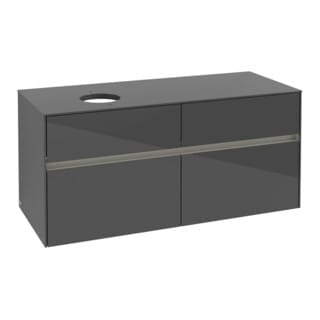 Vb Wtus Collaro C042b0 1200x548x500mm M. Bel. 4 Ausz. Wt Li Glossy Grey