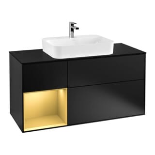 Villeroy & Boch G412hfpd Waschbeckenunterschrank Finion G41