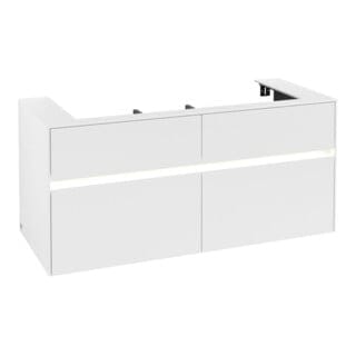 Vb Wtus Collaro C091b0 1200x548x500mm M. Bel. 4 Ausz. Wt M.tig White Matt