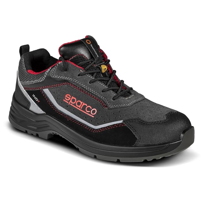 Sparco 07538nrgs Indy Detroit Esd S1ps Sr Sicherheitsschuh, Grau/schwarz, 48