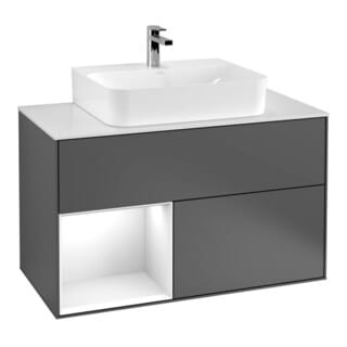 Vb Waschbeckenunterschrank Finion F11 1000x603x501mm M Bel Fk/re/ap: Gk/gf/1
