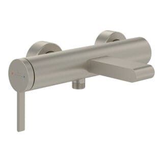 Vb Einhebel-badewannenarmatur Dawn 274x186x111mm Rund Brushed Nickel Matt