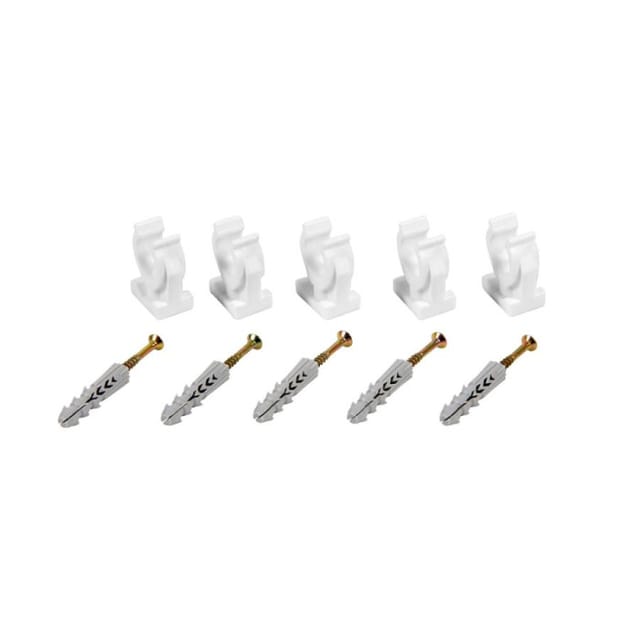 Tycner Einzelrohrhalter Mit Stift 18 Mm, 5 Stück