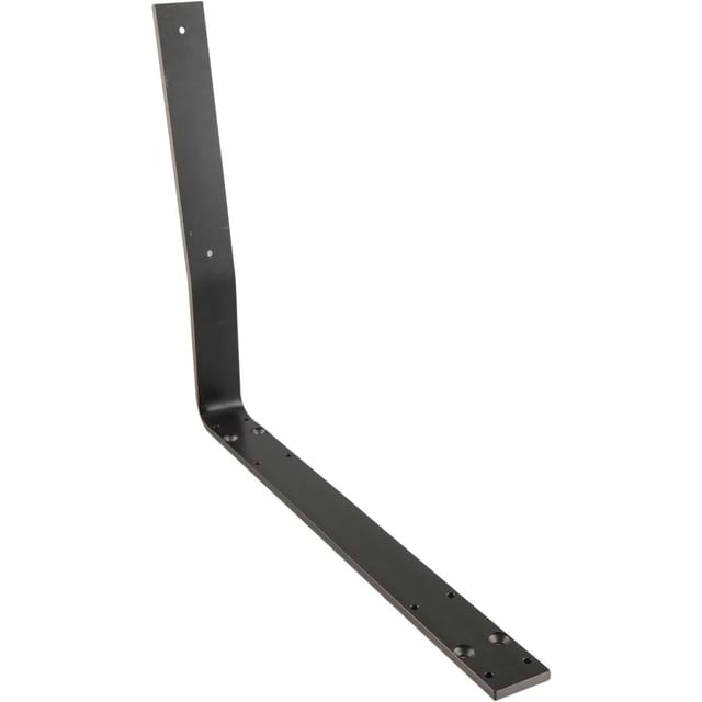 Simausrom Traverse ohne Lehne für Bankkufe Breite 571 mm Schwarzstahl Schutzlackiert