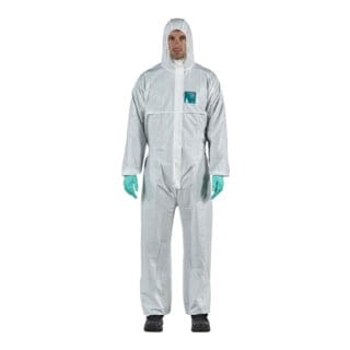 Ansell Schutzoverall Typ 5/6 AlphaTec 1800, weiß, Unisex-Größe: 2XL