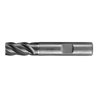 PFERD TOOLS VHM-Fräser Ø10mm, 4 Schneiden, mit Schruppverzahnung, 1,5xDC, Fase 0,3mm, AlCrN beschichtet, Schaft HB, Universal