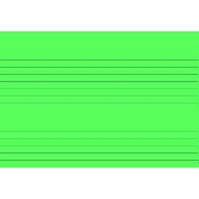Karteikarten, A6 quer, grün, Pck=100St, 1022601, liniert