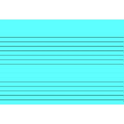 Karteikarten, A6 quer, blau, Pck=100St, 1022601, liniert