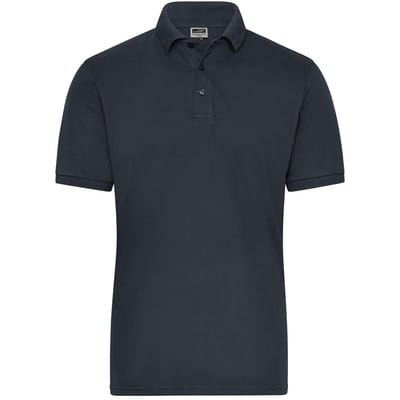 Herren Bio Workwear Poloshirt Stretch JN1806, carbon, Größe XL