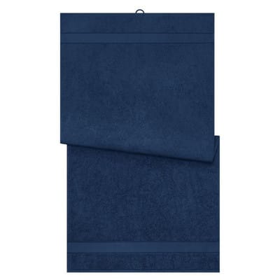 Bio Badetuch 70 x 140cm MB443, navy-blau