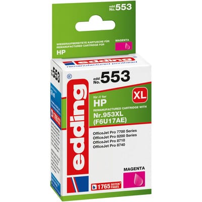 EDD-553 ersetzt HP 953XL (F6U17AE) - magenta - 26 ml