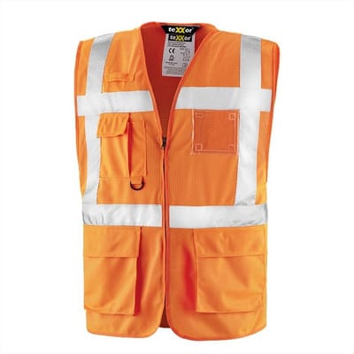 Warnschutz-Weste AMHERST, warnorange, Größe 3XL