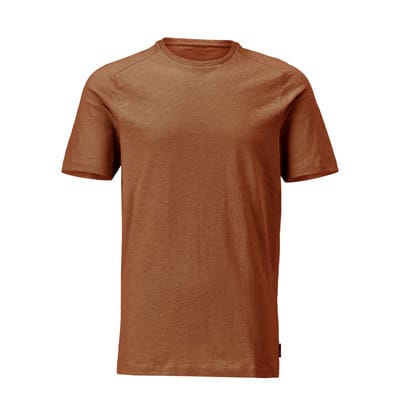 22582-983 T-Shirt, Kurzarm, nussbraun, S