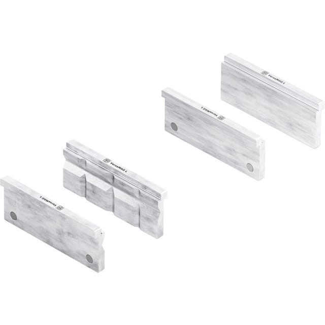 Aluminium-Schutzbackenpaar Set (P) Prisma und (B) Blank 150 mm Nr. 99100001365
