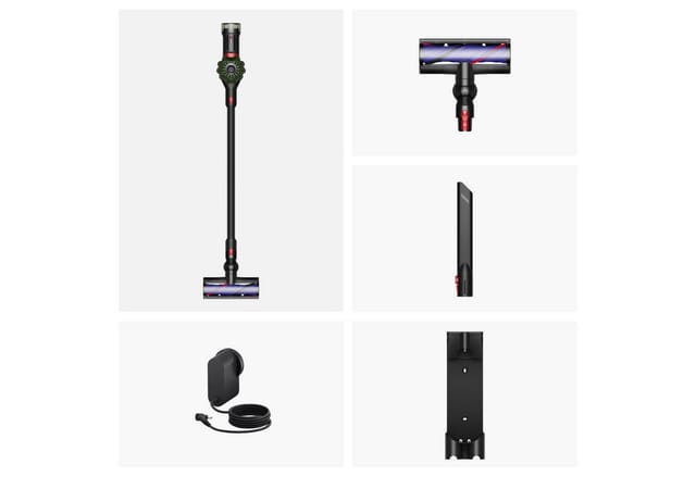 DYSON Akku-Hand-und Stielstaubsauger V8 Cyclone, beutellos, 150 AirWatt, 30 % mehr Leistung. 60 Minuten Laufzeit.