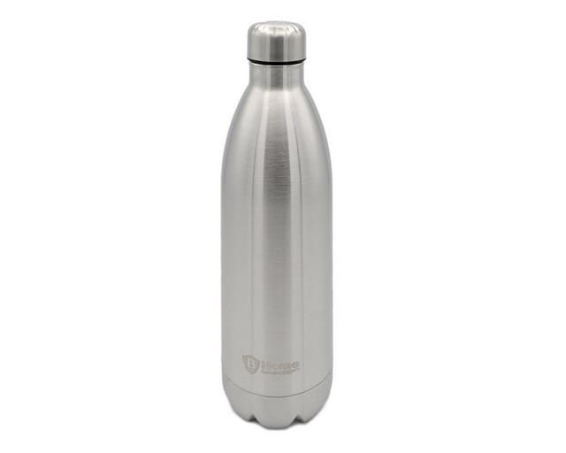 B-Home Thermoflasche Trinkflasche 1000 ml, Edelstahl, temperaturbeständig, Edelstahl 18/10, 1000ml
