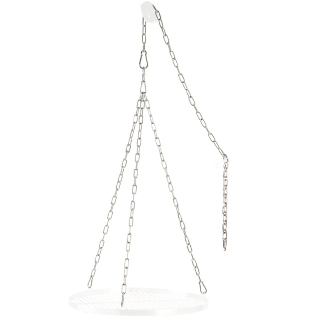 Bbq-toro Edelstahl Kette Für Schwenkgrill, 140 Cm, Dreibein Gliederkette Mit Drehwirbel, Kettensatz