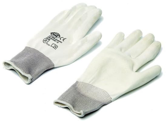 Handschuhe Größe 10 Weiß Mit Pu-beschichtung