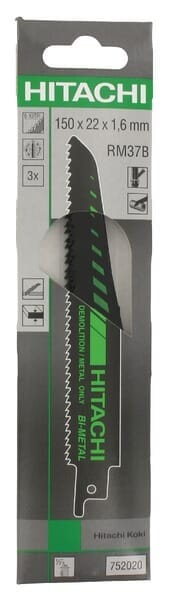 Hikoki Säbelsägeblatt Rm37b S920cf 150mm 3 Stück.