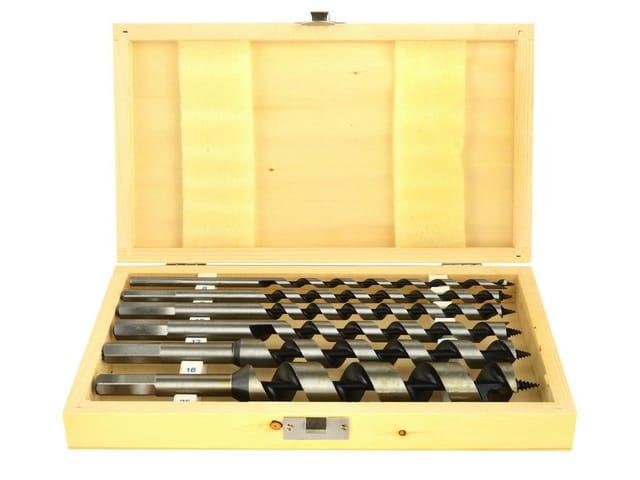 Set Mit 6 Holzbohrern 6-25/230 Mm, Holzkoffer (10)