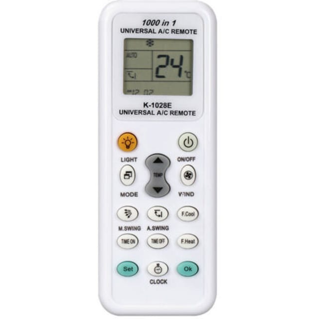 Télécommande Universelle Pour Climatiseur, Télécommande De Remplacement Multifonction, Compatible, Télécommande De Remplacement, Code Cdz 1000 +