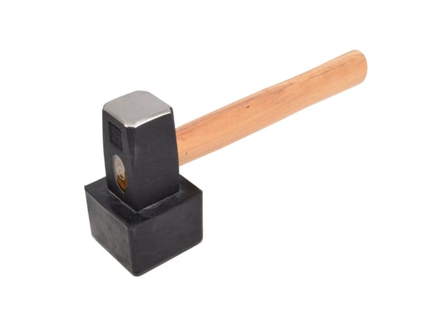 Hammer Awtools Brick Hammer Gummikopf Ergonomischer Griff