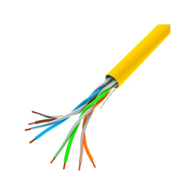 Lanberg Lan Utp Cable 100mb/s 305m Wire Cca Yellow