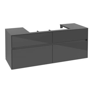 Vb Wtus Collaro C08800 1400x548x500mm 4 Ausz. Wt M.tig Glossy Grey