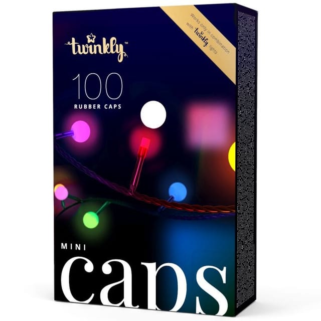 Mini Caps Paket Mit 100 Sphärischen Silikonkappen - Twinkly