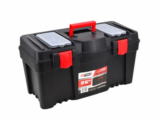 Awtools 25" Werkzeugkasten Mit Organizer 60x28x32cm