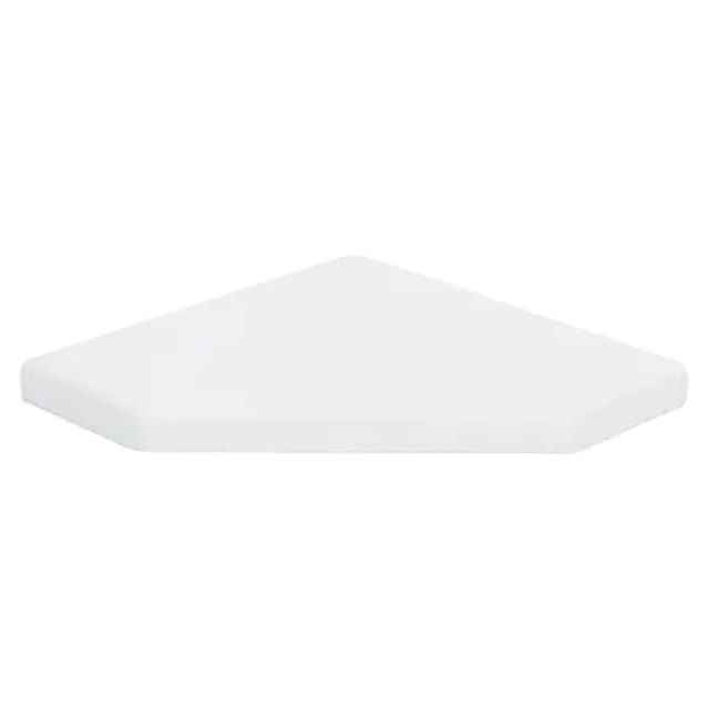 Wetwall Eckregal (L x B: 20 x 20 cm, Designer White)