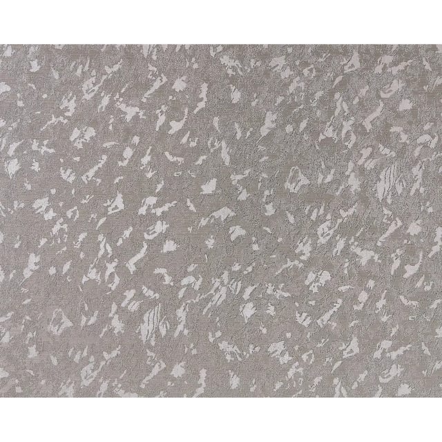 EDEM 9011-34 Vliestapete Uni Tapete Spachteloptik glänzend Silber Grau 1,06 m x 10,05 m 10,65 m2 Silber