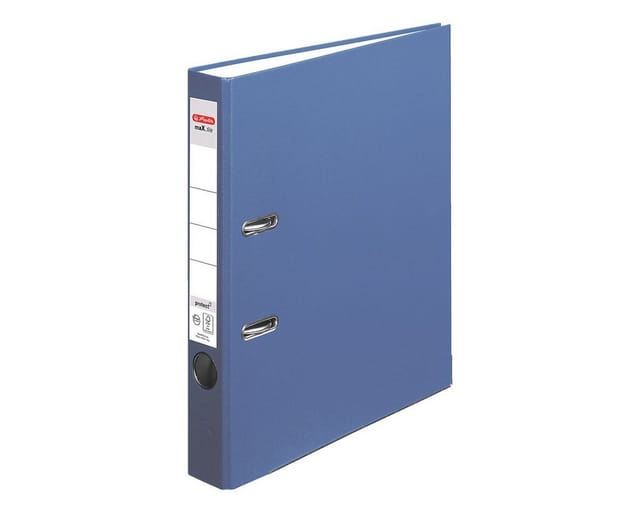Herlitz Ordner maX.file protect 5450408 DIN A4 50mm PP blau
