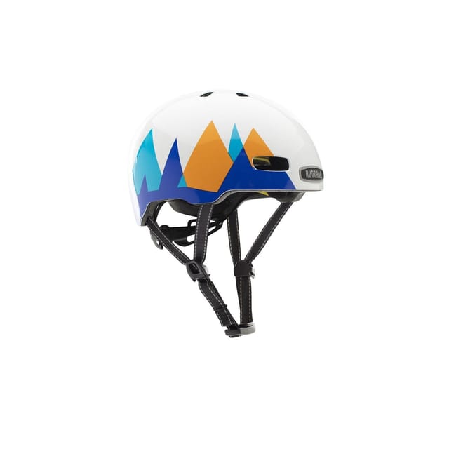 KED Kinder-Fahrradhelm Little Nutty MIPS Gloss, Mtn. Calling