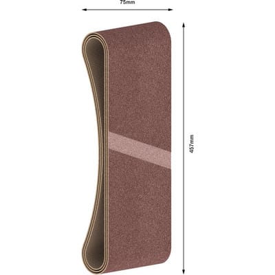 PRO X440 Schleifband, 75 x 457 mm, G40