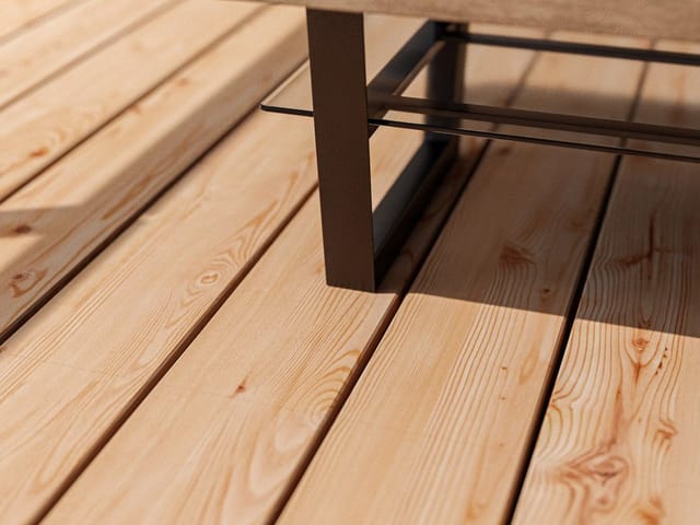 Woodtex Terrassendielen Terrassendiele Douglasie, BxL: je 14x400 cm, 26 mm Stärke