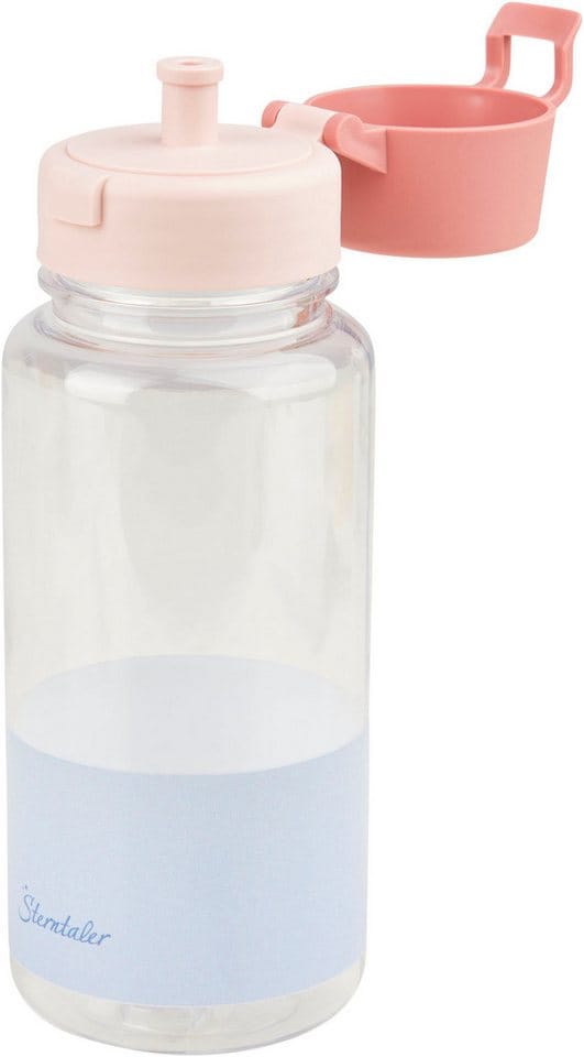 Sterntaler® Trinkflasche Tritan, 400 ml, Perlrosa, individuell beschriftbar, Made in Germany