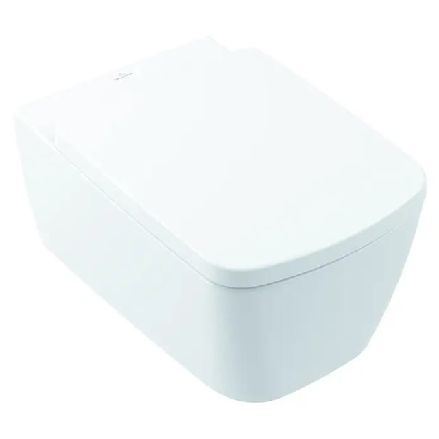 Villeroy & Boch Subway 3.0 - Wand-wc Mit Softclosing-sitz, Twistflush, Rimless, Ceramicplus, Alpinweiß 4610tlr1