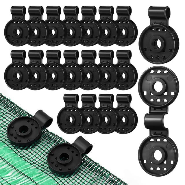 Befestigungsclips Für Sonnensegel, 50er-packung, Robuste Und Leichte Clips Für Sonnenschutznetze, Sichere Befestigung Von Sonnenschirmen, Markisen Und Sonnensegeln