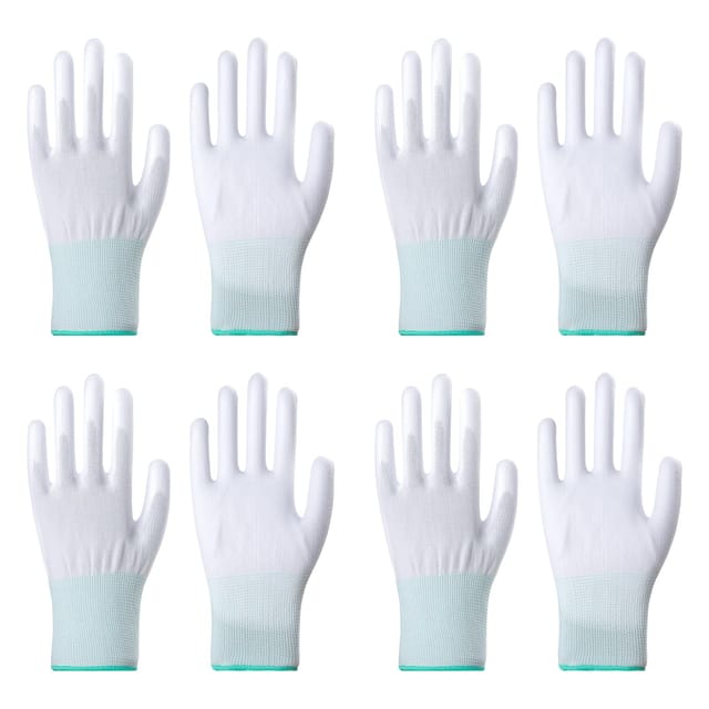 Paar Friseurhandschuhe, Thermohandschuhe Mit Silikonfingern, Hitzebeständige Schutzhandschuhe, Isolierende Handschuhe Für Glätteisen Und Lockenstäbe, Für Linke Und Rechte Hände