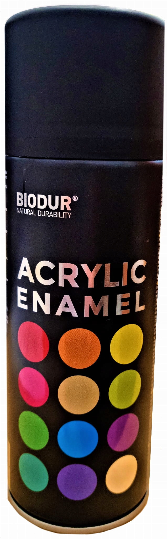 Acryl En.biodur (400ml)-9005 Schwarz Matt