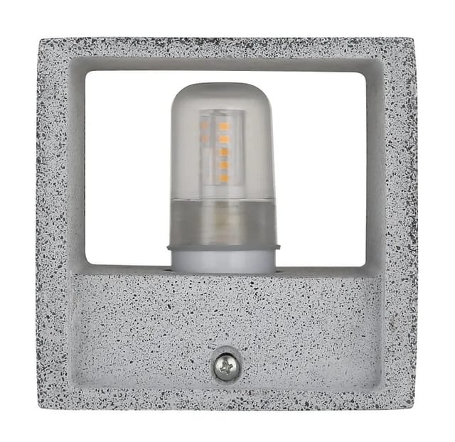 Außenwandleuchte Wandleuchte Außenleuchte Up & Down Weiß Aluminium B 12 Cm