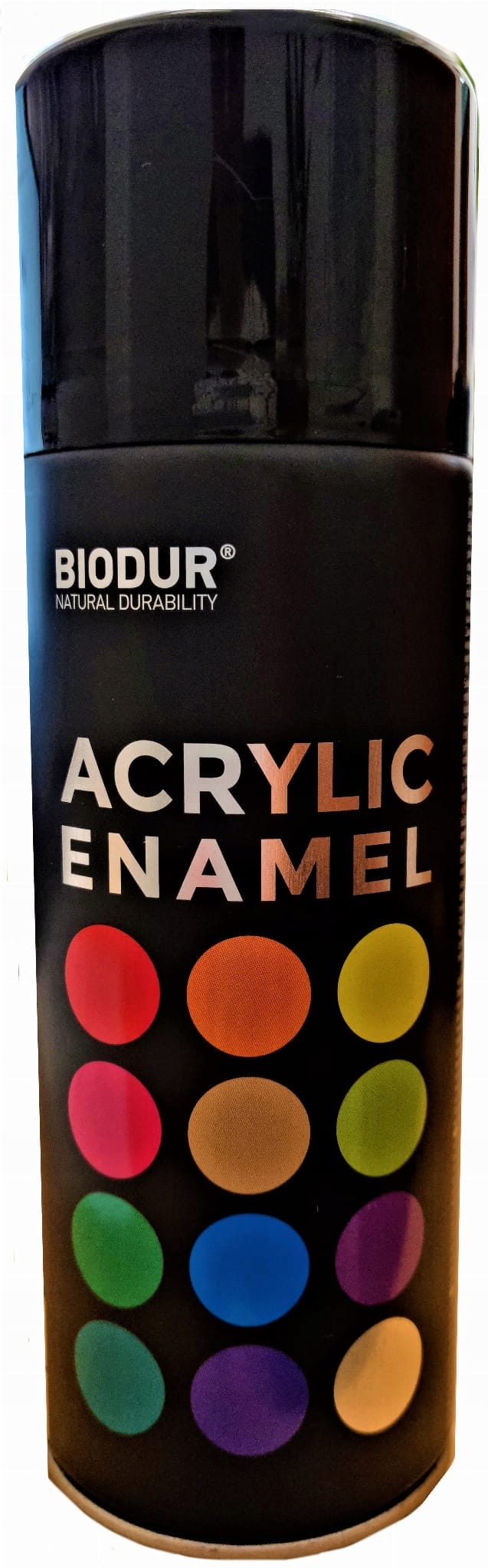 Acryl En.biodur (400 Ml)-9005 Schwarz / Glänzend Schwarz
