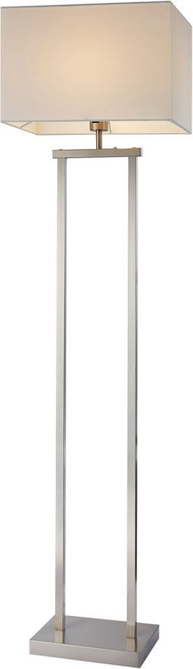 Globo Stehleuchte Sydney 153 cm nickel matt